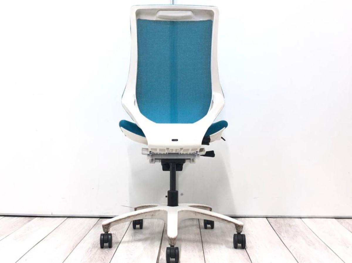 中古】エフメッシュ イトーキ/ITOKI 肘無ハイバックチェア 603721