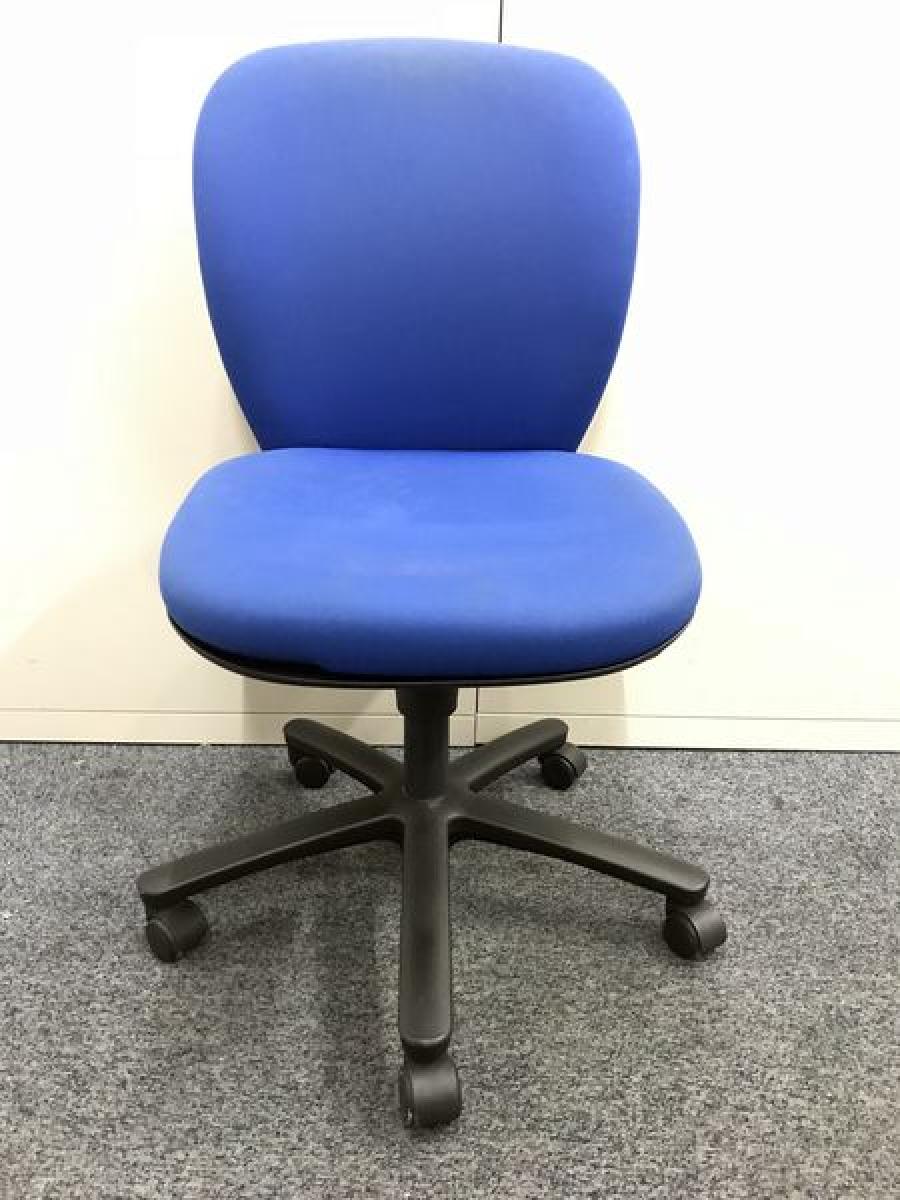 中古】リエットチェア KFS-740GT イトーキ/ITOKI 肘無ローバックチェア