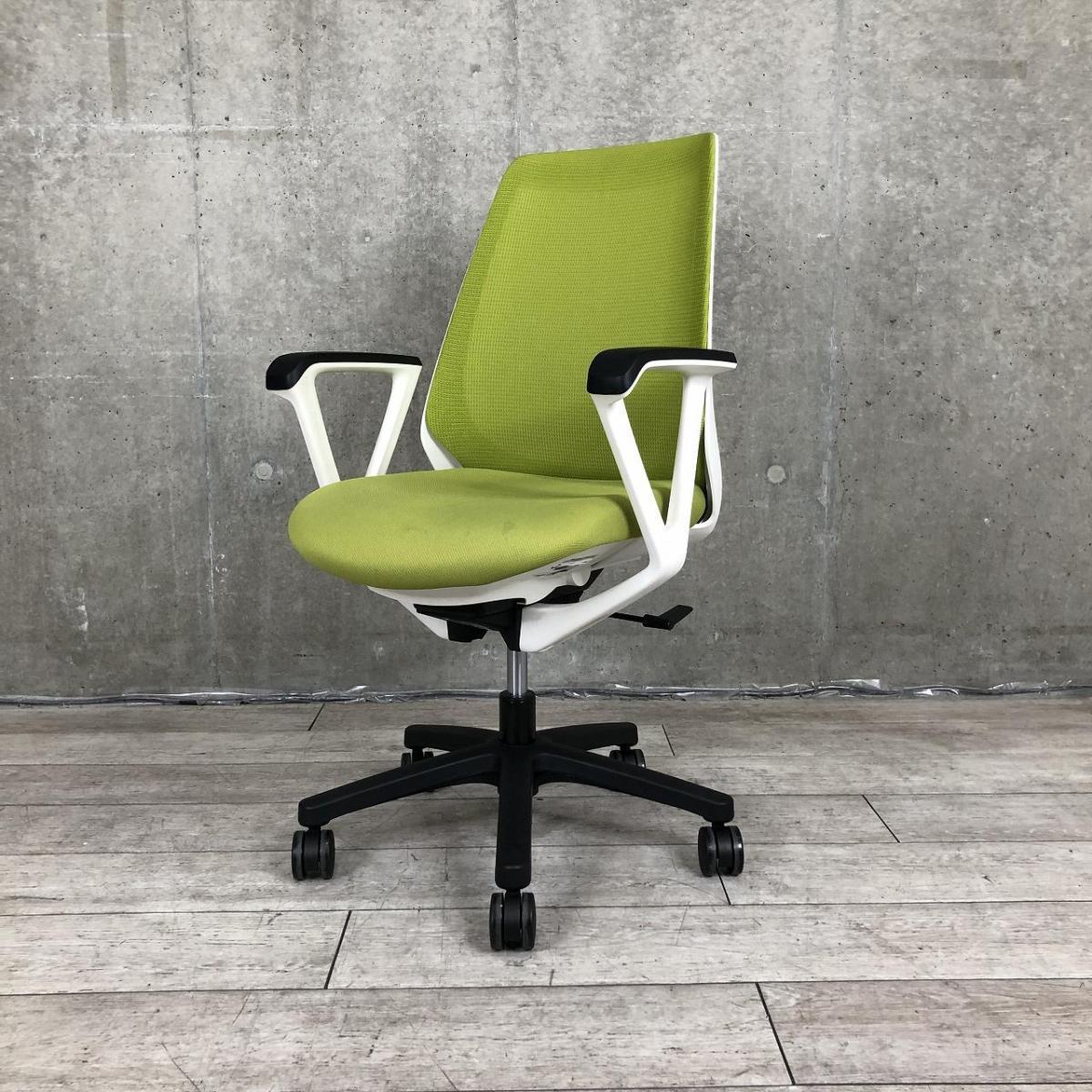 中古】ノナ KZ-330GP-W9Q6 イトーキ/ITOKI 肘付ハイバックチェア
