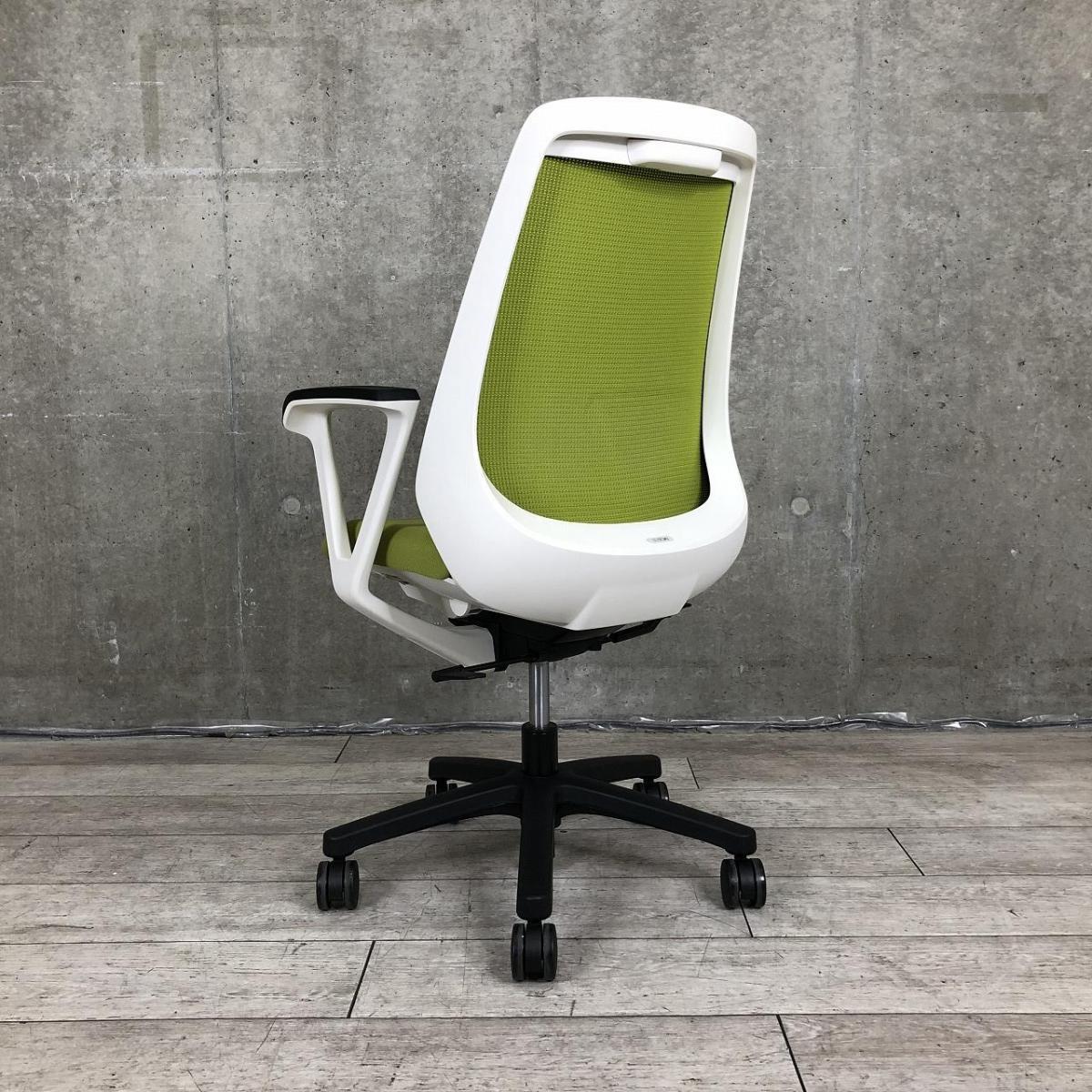中古】ノナ KZ-330GP-W9Q6 イトーキ/ITOKI 肘付ハイバックチェア