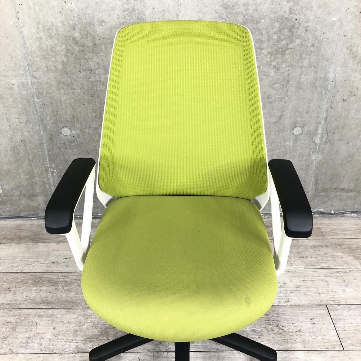中古】ノナ KZ-330GP-W9Q6 イトーキ/ITOKI 肘付ハイバックチェア