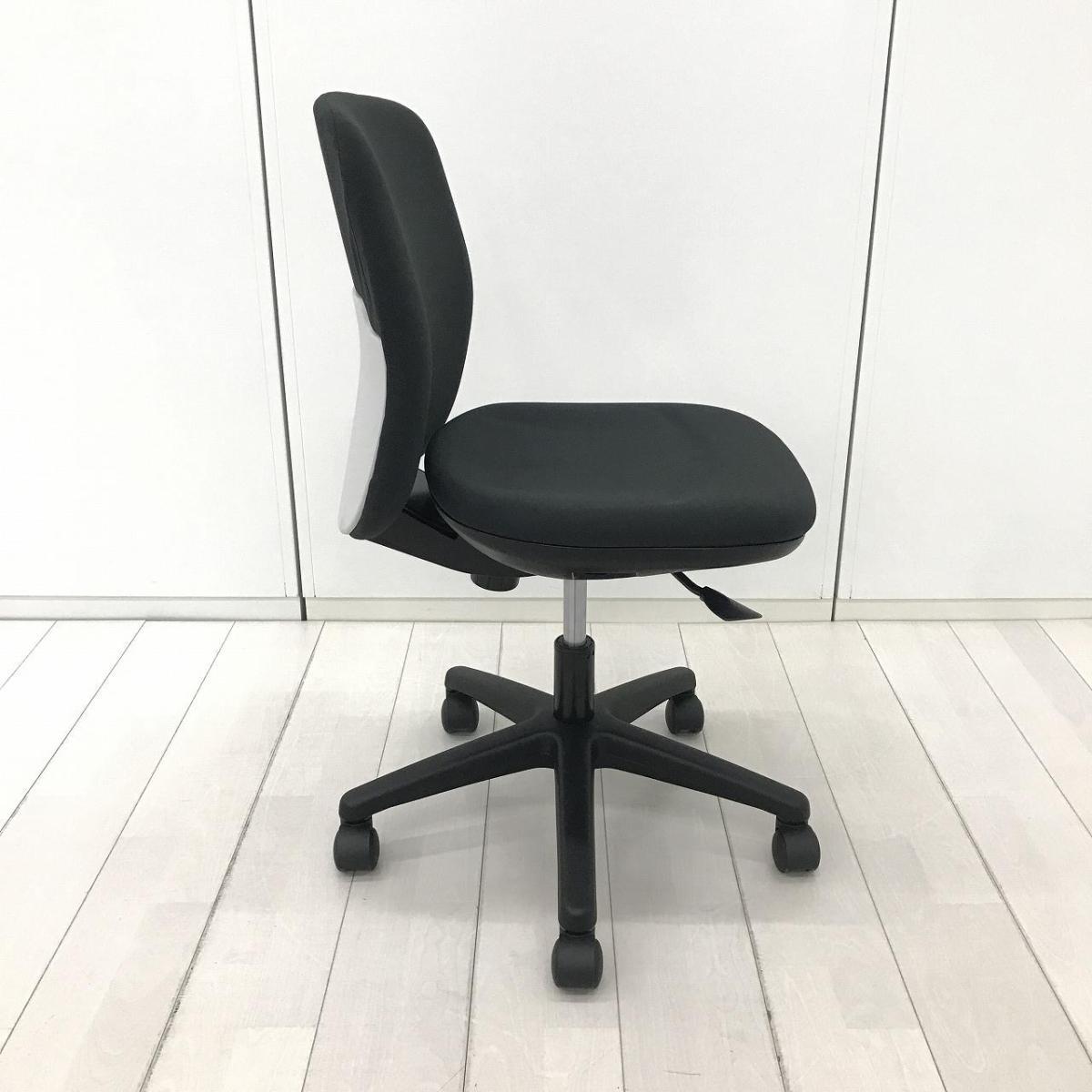中古】エニーザ AF2-10WS ウチダ/UCHIDA 肘無ローバックチェア 603813