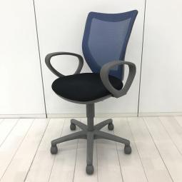 中古】VIGOR VIG-P50H1-MF BK アイリスチトセ 肘付ハイバックチェア