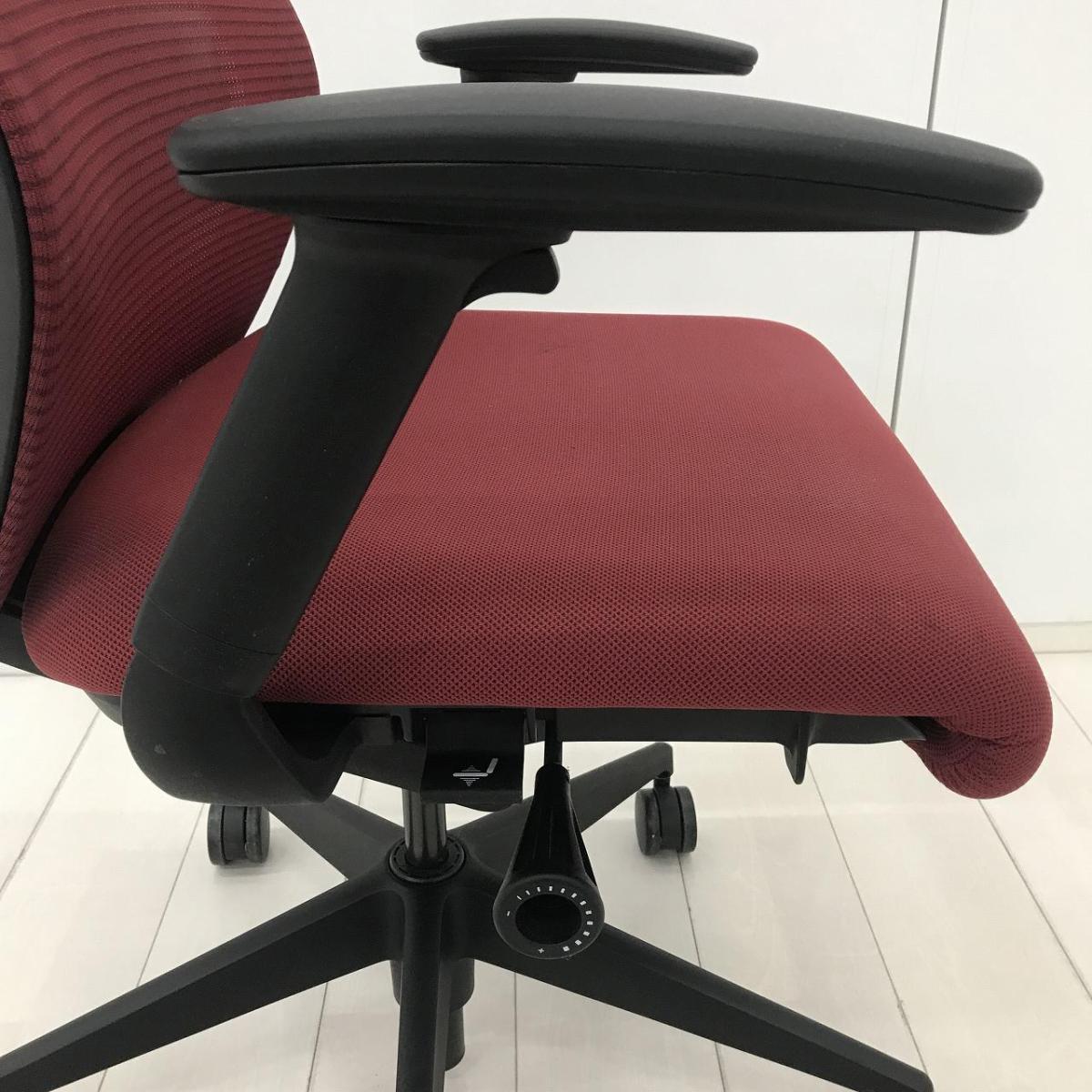 中古】セレッツァ ELA2-00B ウチダ/UCHIDA 肘付ハイバックチェア