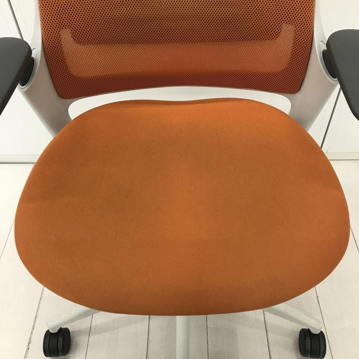 中古】シリーズ1 チェア Steelcase/スチールケース 肘付ハイバック 