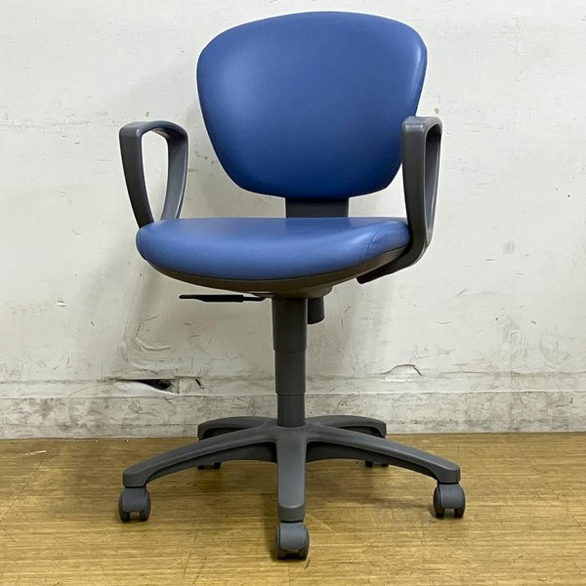 KOKUYO　リノザ(LINOZA)チェア　CY-200シリーズ 中古】レグノチェア2 CRS-G218F4VR64 コクヨ/KOKUYO 肘付ローバック