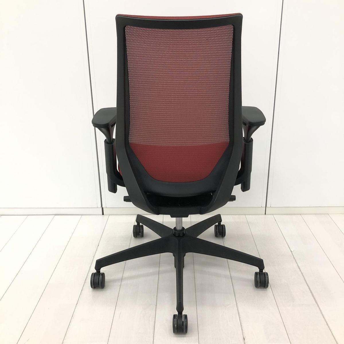 中古】デュオラ メッシュ コクヨ/KOKUYO 肘付ハイバックチェア 603916