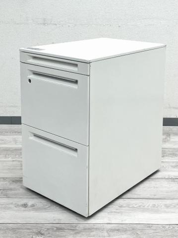 【中古】アドバンス  オカムラ（okamura） ワゴン3段