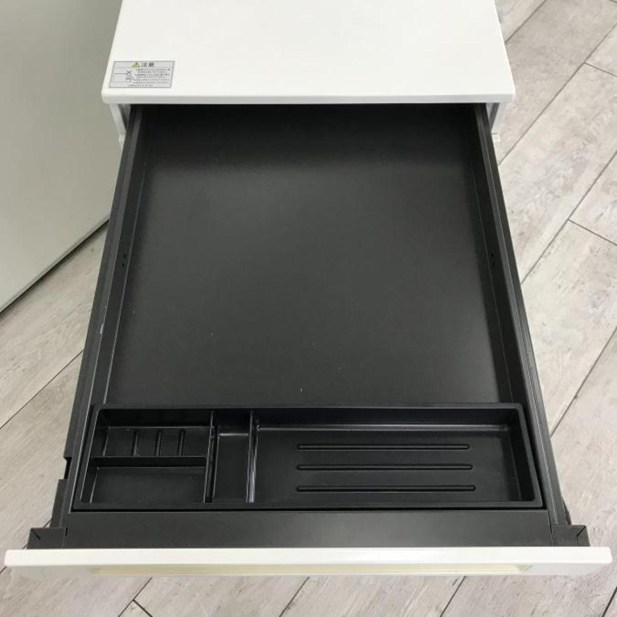 中古】プロユニット DNC1CX Z975 オカムラ/okamura ワゴン3段 603961