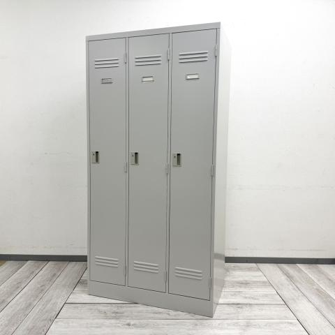 【中古】J型 HJJ-0931SS-WE イトーキ（ITOKI） 3人用更衣ロッカー