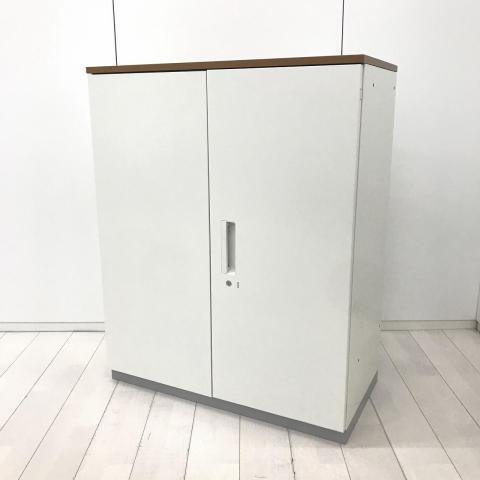 【中古】L6 L6-105A プラス（PLUS） ローキャビネット／両開き