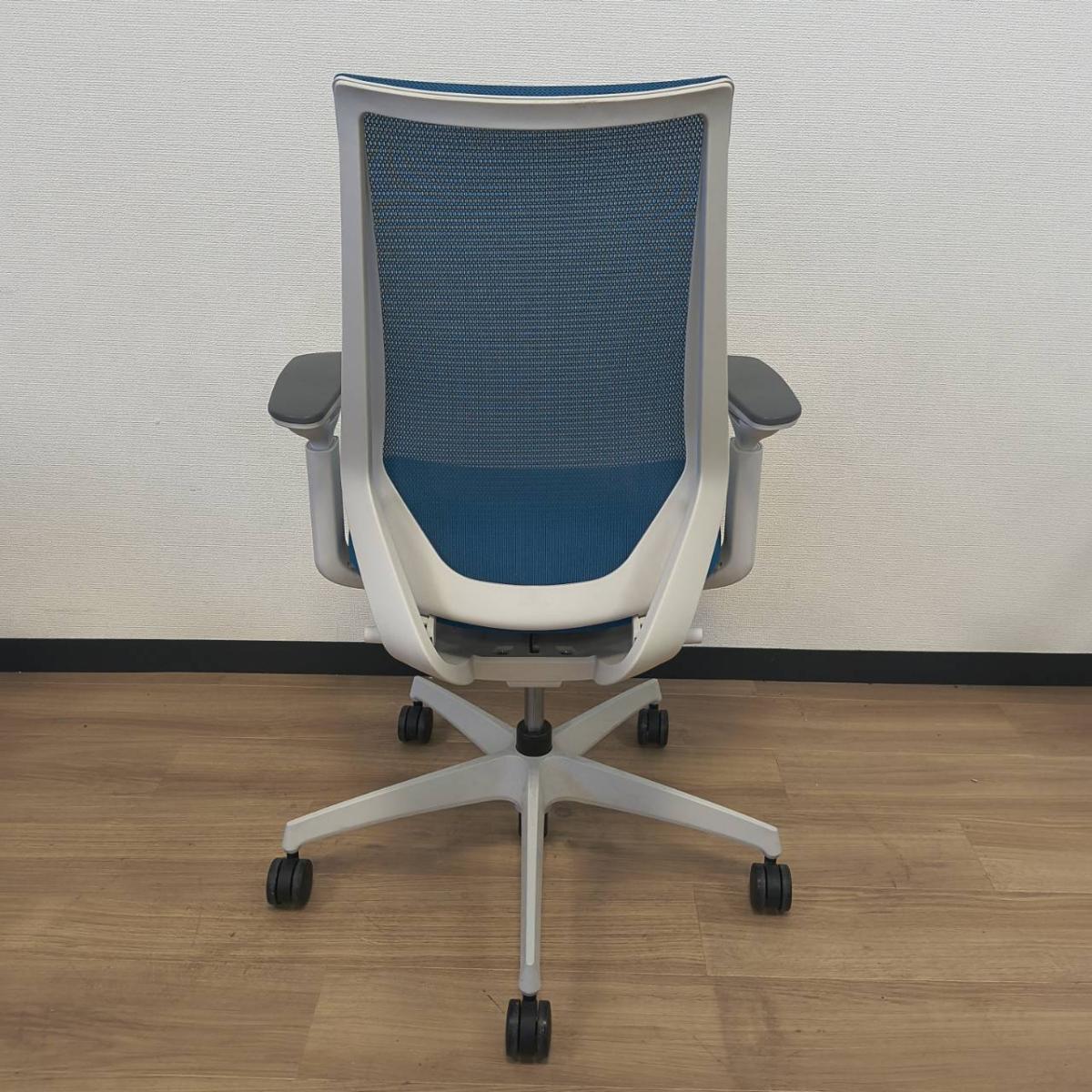 中古】デュオラ メッシュ CRS-G3000E1N コクヨ/KOKUYO 肘付ハイバック