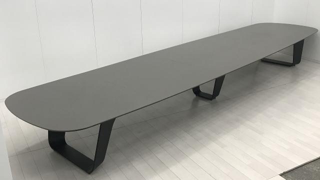 【中古】ワークキャリアー 3X104P MGQ1 オカムラ（okamura） ミーティングテーブル（会議机）