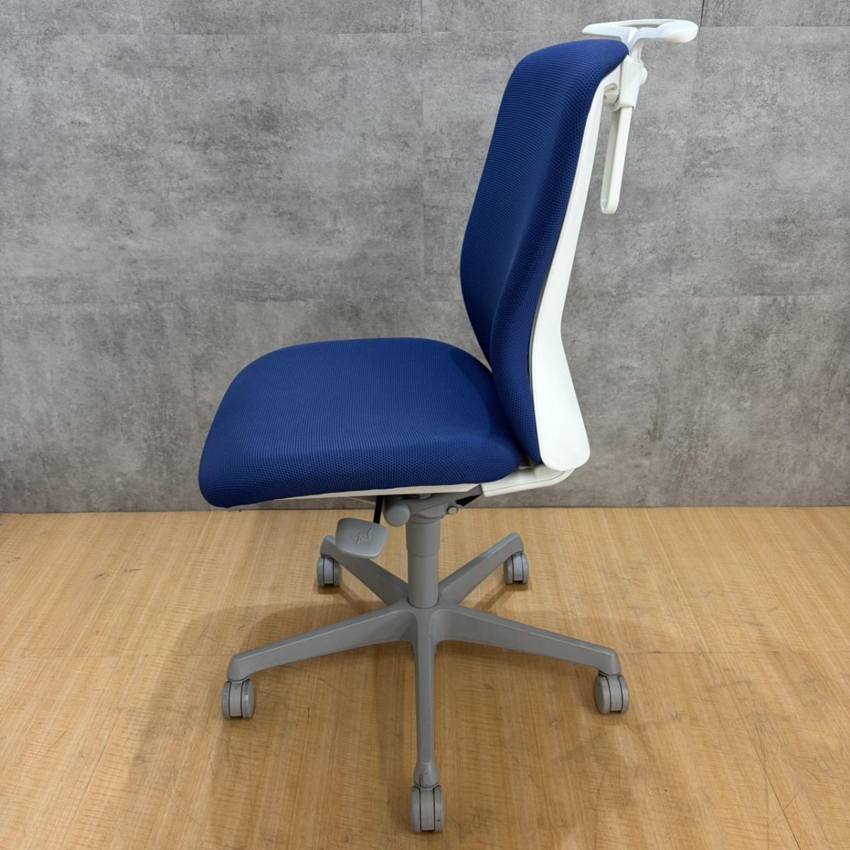 中古】スラート C336WR FSF3 オカムラ/okamura 肘無ハイバックチェア 