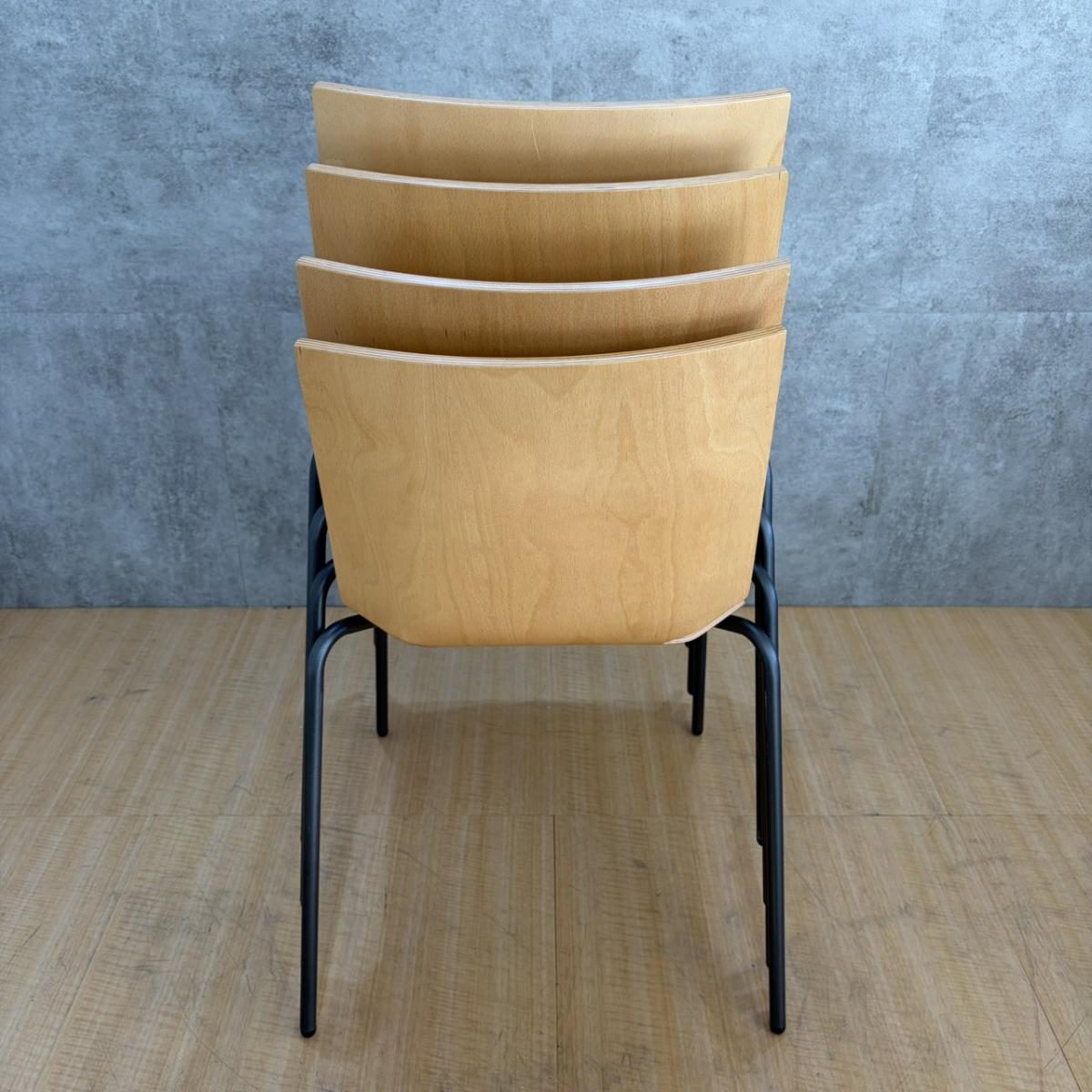 中古】Hazel ウチダ/UCHIDA スタッキングチェア 604066 - 中古オフィス