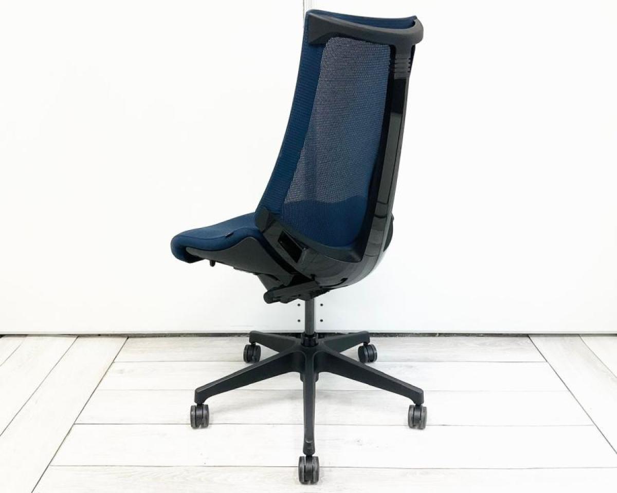 中古】アクト メッシュ 樹脂 KG-470JV-T1B2 イトーキ/ITOKI 肘無 