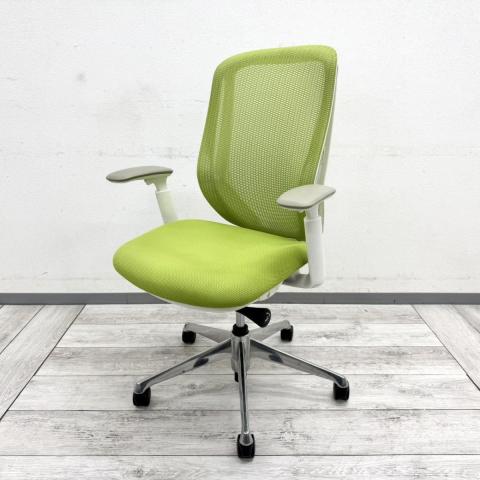【中古】シルフィー C685BW FMP5 オカムラ（okamura） 肘付ハイバックチェア