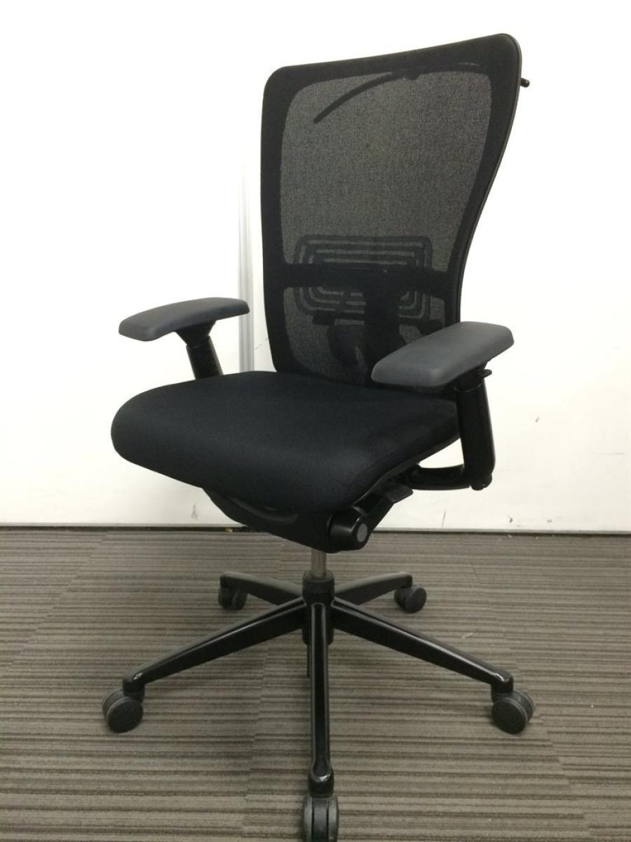 中古】ゾディーチェア HAWORTH/ヘイワース 肘付ハイバックチェア 