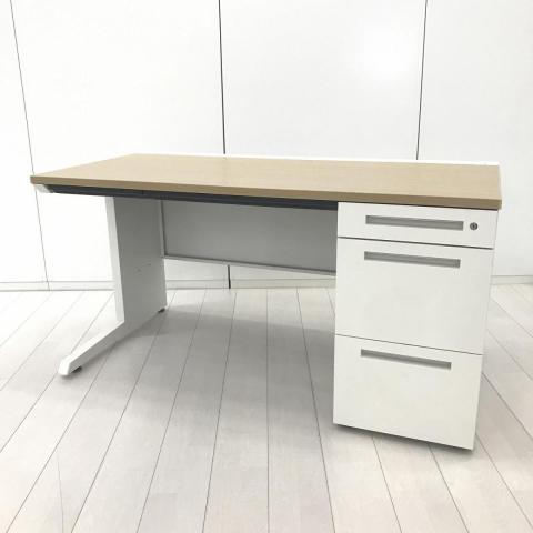 【中古】CZRデスク CZR-147CBB-W998 イトーキ（ITOKI） 片袖机