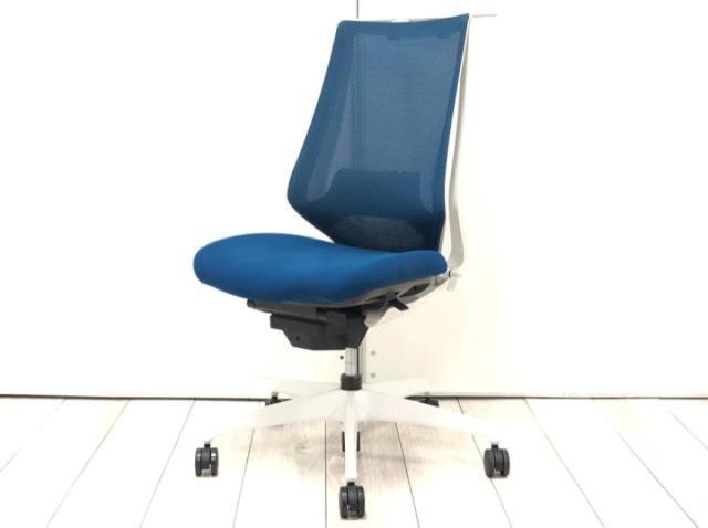【中古】デュオラ メッシュ  コクヨ（KOKUYO） 肘無ハイバックチェア