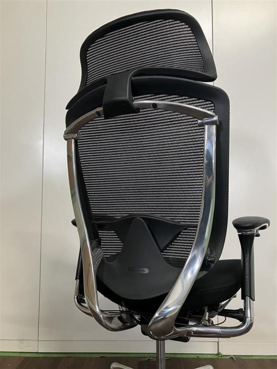 中古】コンテッサチェア CM92AB FBF1 オカムラ/okamura 肘付ハイバック