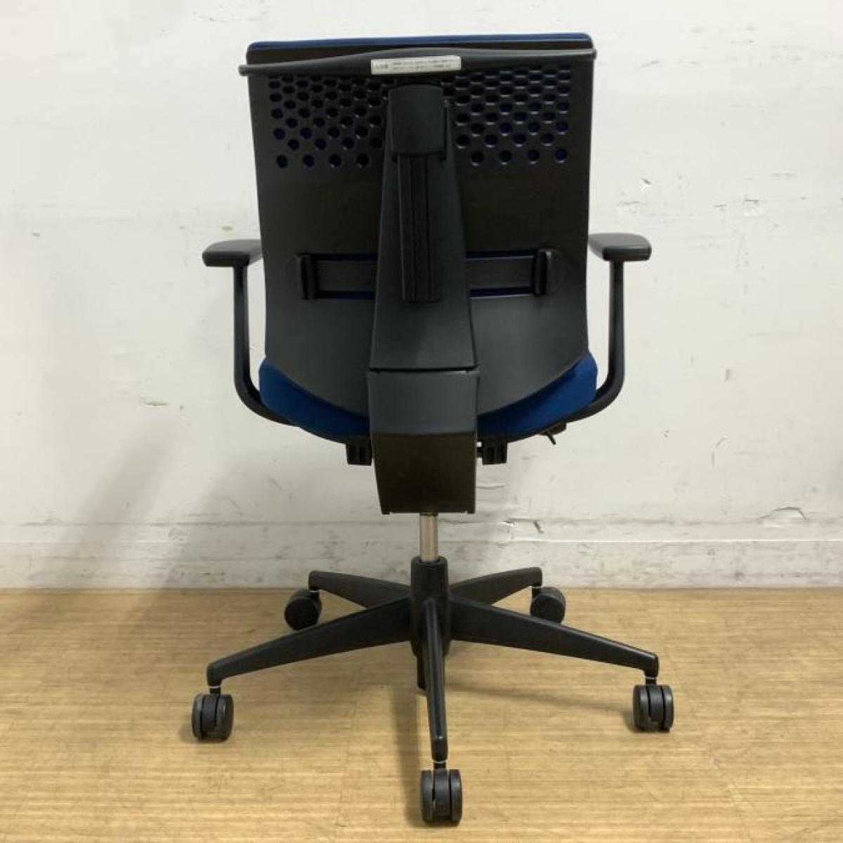 中古】ウィザード2 コクヨ/KOKUYO 肘付ローバックチェア 604174 - 中古