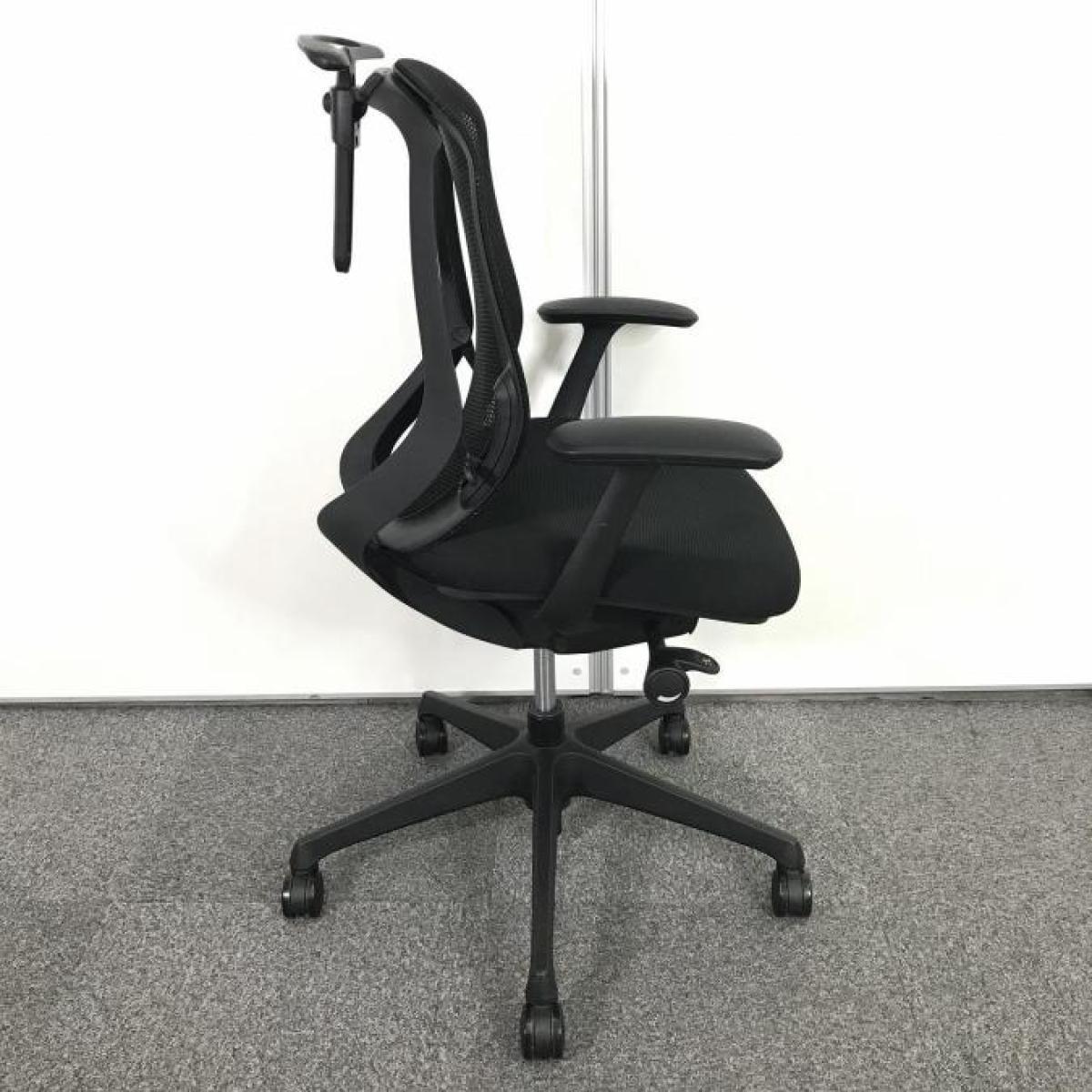 中古】シルフィーメッシュ C641XR FMP1 オカムラ/okamura 肘付ロー