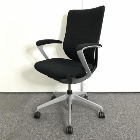【中古】エピオスチェア KE-415GB-Z5T1T1 イトーキ（ITOKI） 肘付ハイバックチェア