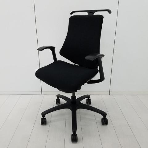 【中古】エフクロス KF-340GSH-T1A1 イトーキ（ITOKI） 肘付ローバックチェア