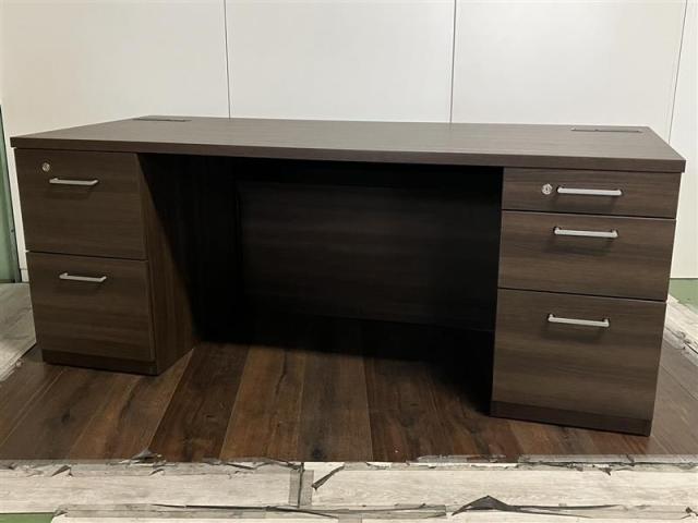 【中古】グレースライン DX061B　MX63 オカムラ（okamura） 両袖机