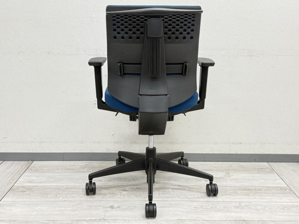 中古】ウィザード2 CRS-G1820F6 コクヨ/KOKUYO 肘付ローバックチェア