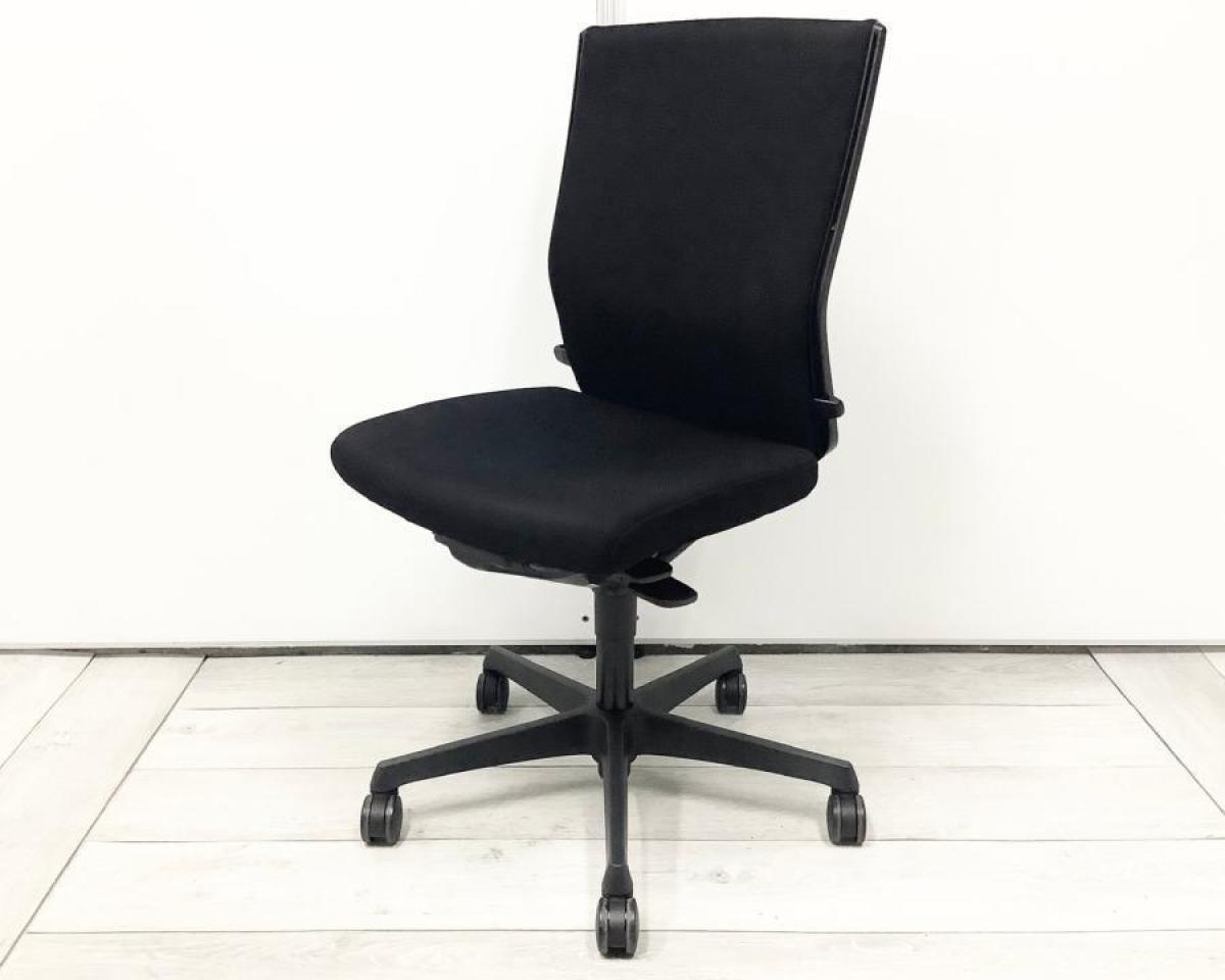 中古】エスクード C485ZR FFW1 オカムラ/okamura 肘無ハイバックチェア 