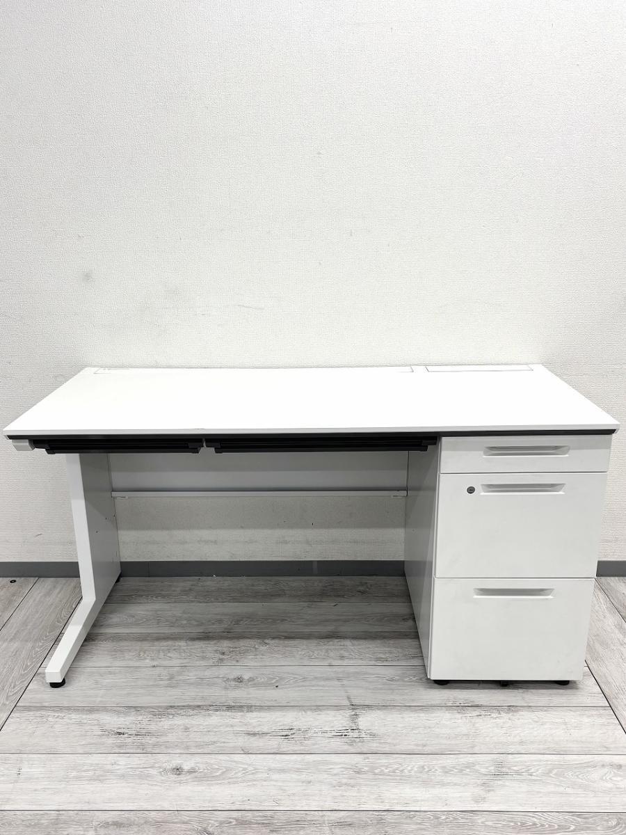 中古】iSシリーズ コクヨ/KOKUYO 片袖机 604337 - 中古オフィス家具 