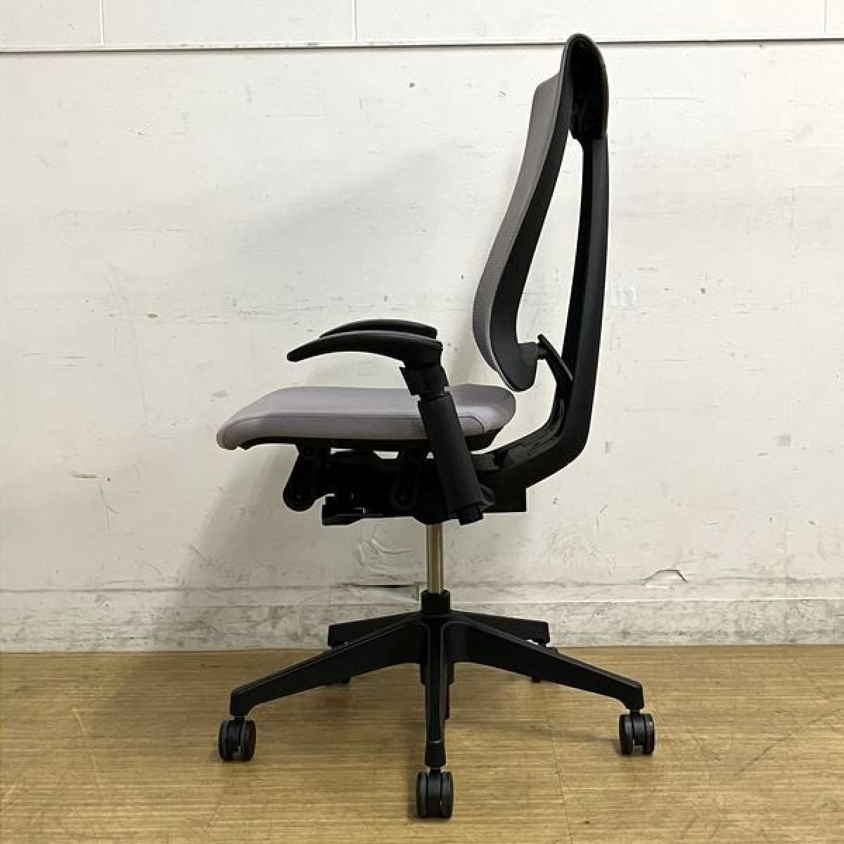 中古】セレーオチェア KF-570JB1-TTW6 イトーキ/ITOKI 肘付ハイバック 