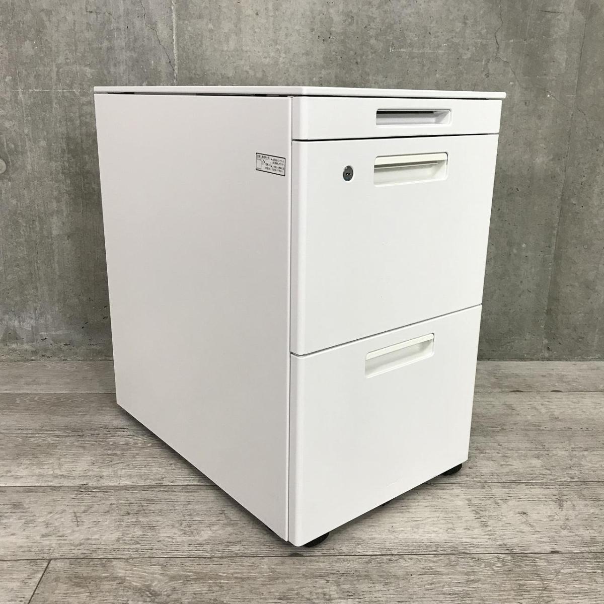 中古】GTワゴン コクヨ/KOKUYO ワゴン3段 604356 - 中古オフィス家具 