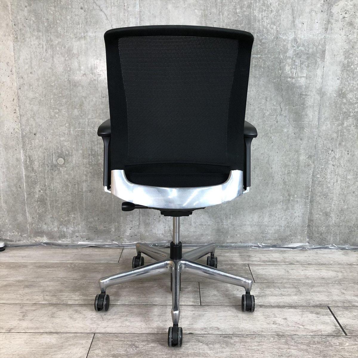 中古】 インタースツール 肘付ハイバックチェア 604363 - 中古オフィス