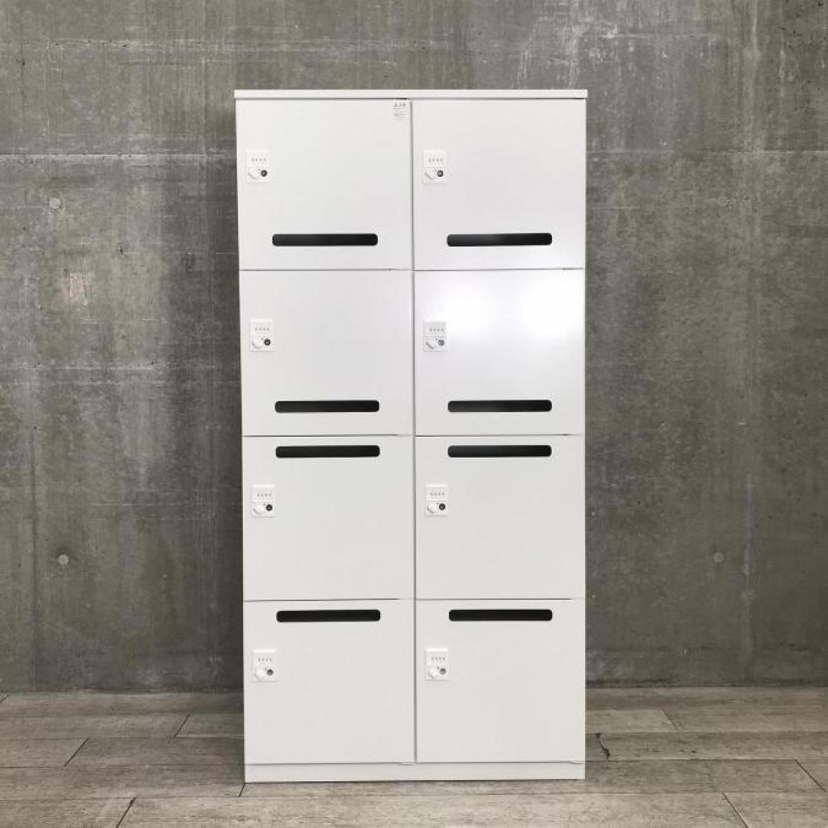 中古】M型 HDM-9824FN-W9 イトーキ/ITOKI 8人用パーソナルロッカー 
