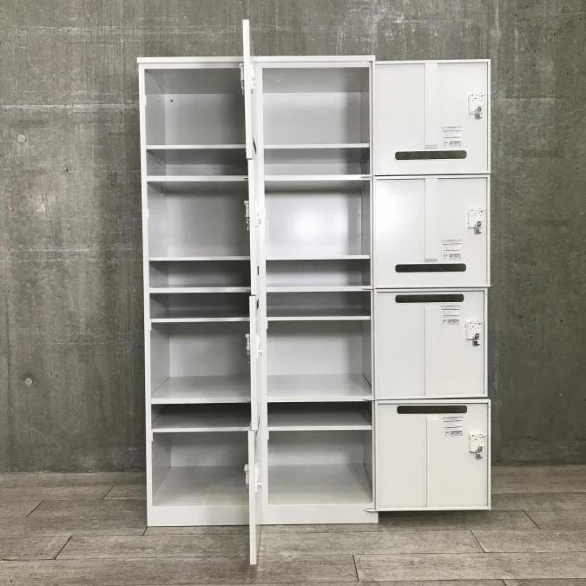 中古】M型 HDM-9824FN-W9 イトーキ/ITOKI 8人用パーソナルロッカー