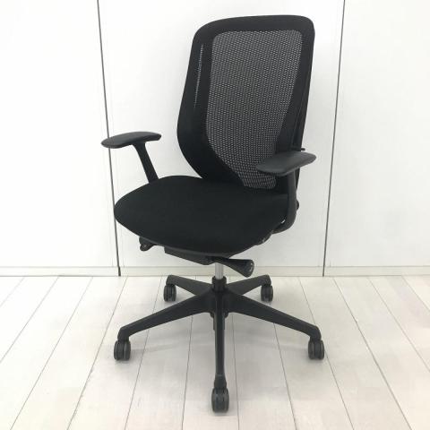 【中古】シルフィーメッシュ  オカムラ（okamura） 肘付ハイバックチェア