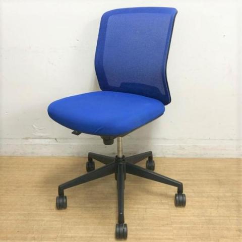 【中古】カリッサ  ウチダ（UCHIDA) 肘無ローバックチェア