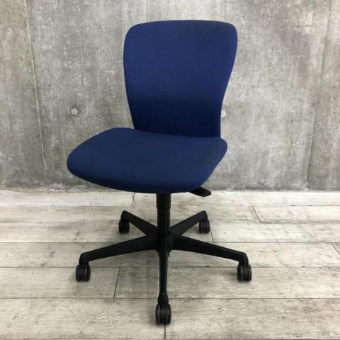 【中古】スラート  オカムラ（okamura） 肘無ローバックチェア