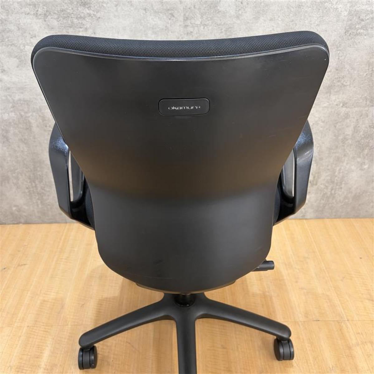 中古】 CK33JR オカムラ/okamura 肘付ローバックチェア 604514 - 中古