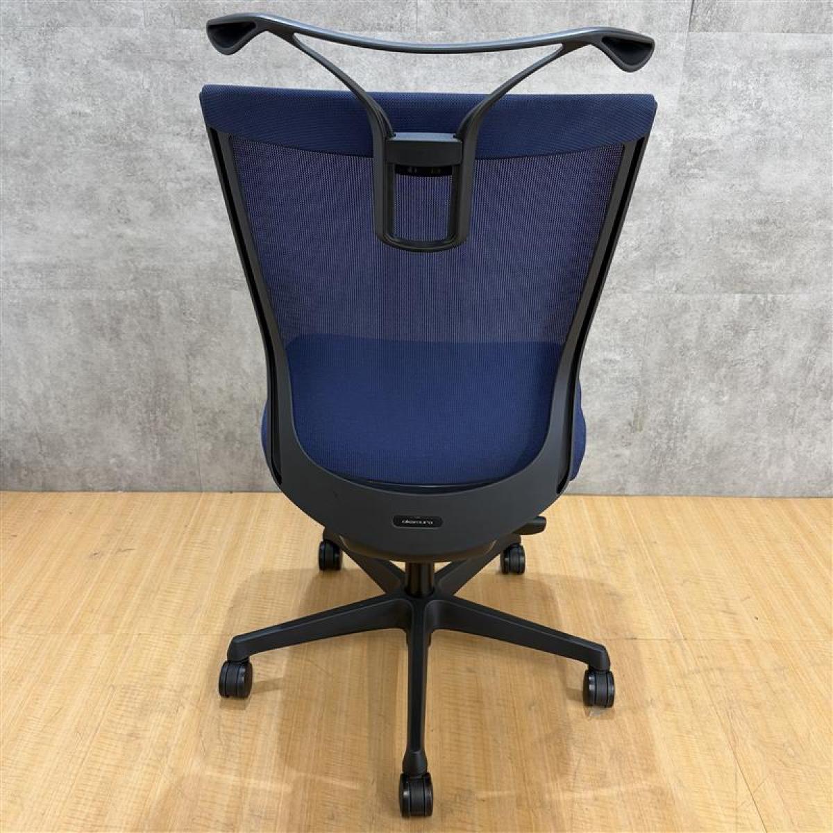 中古】エスクード C437ZR FHB4 オカムラ/okamura 肘無ハイバックチェア