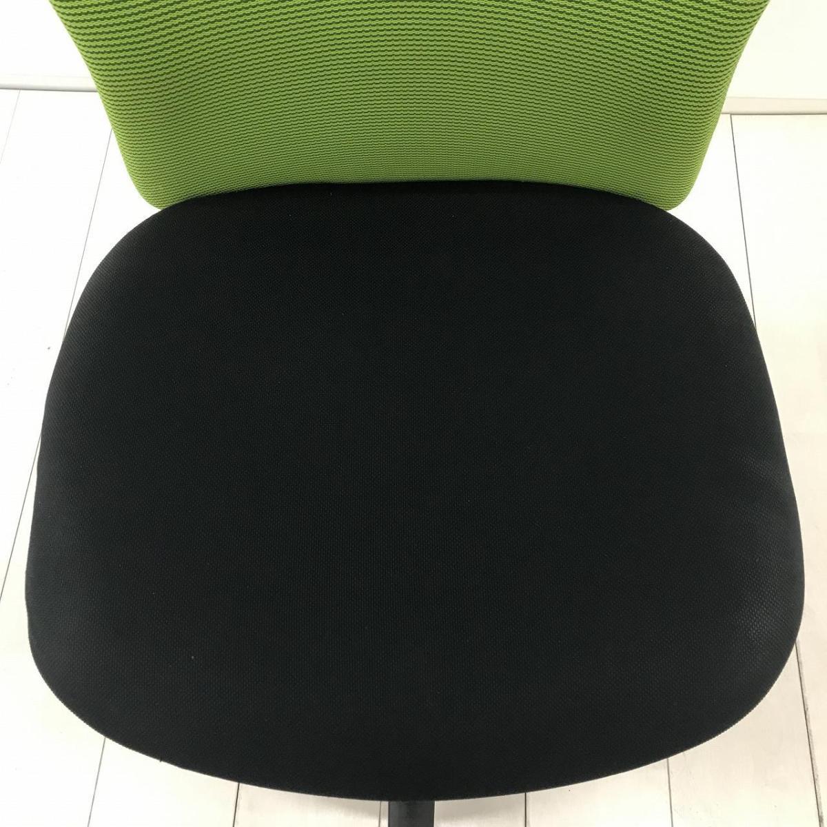 中古】ルディオチェア LA2-10CS ウチダ/UCHIDA 肘無ミドルバックチェア