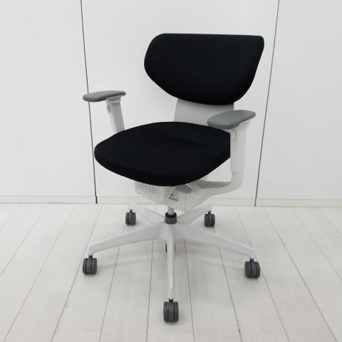 【中古】イング バーチカル 樹脂 CRS-G3200E1 コクヨ（KOKUYO） 肘付ローバックチェア