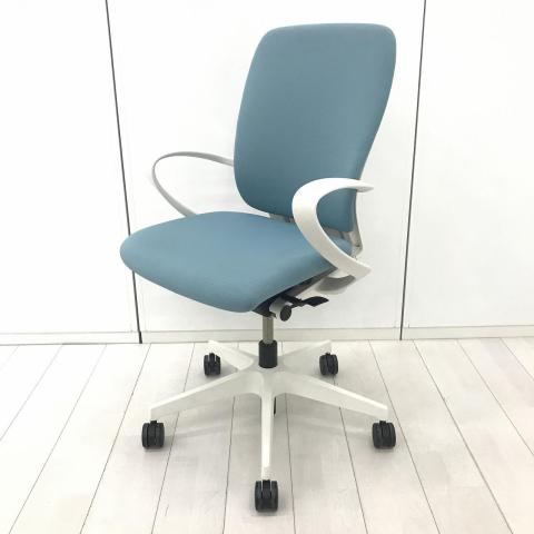 【中古】フルゴ KF-436GB-WWS4 イトーキ（ITOKI） 肘付ハイバックチェア