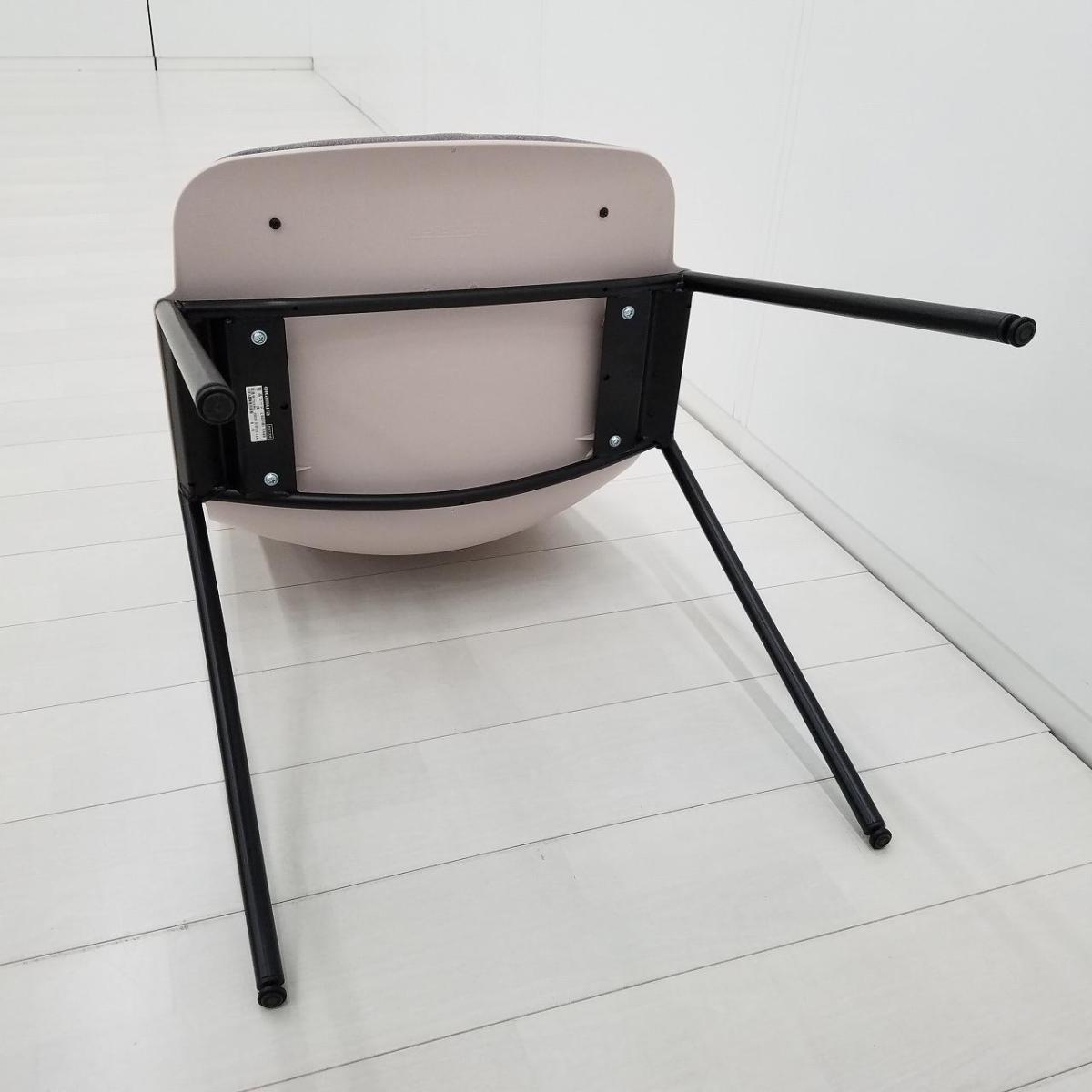 中古】 L681HD-FAQ8 オカムラ/okamura スタッキングチェア 604629