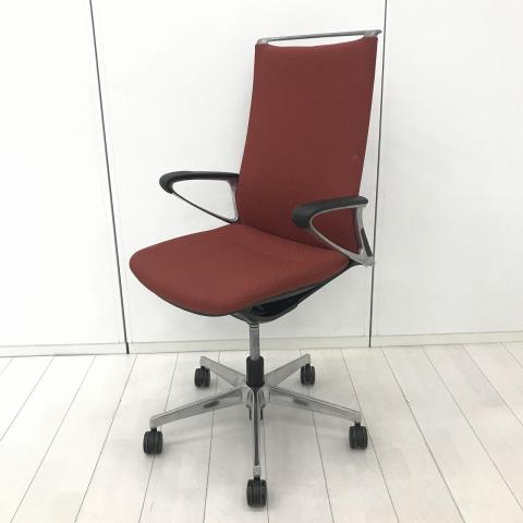 【中古】モード CA87BS FWM9 オカムラ（okamura） 肘付ハイバックチェア