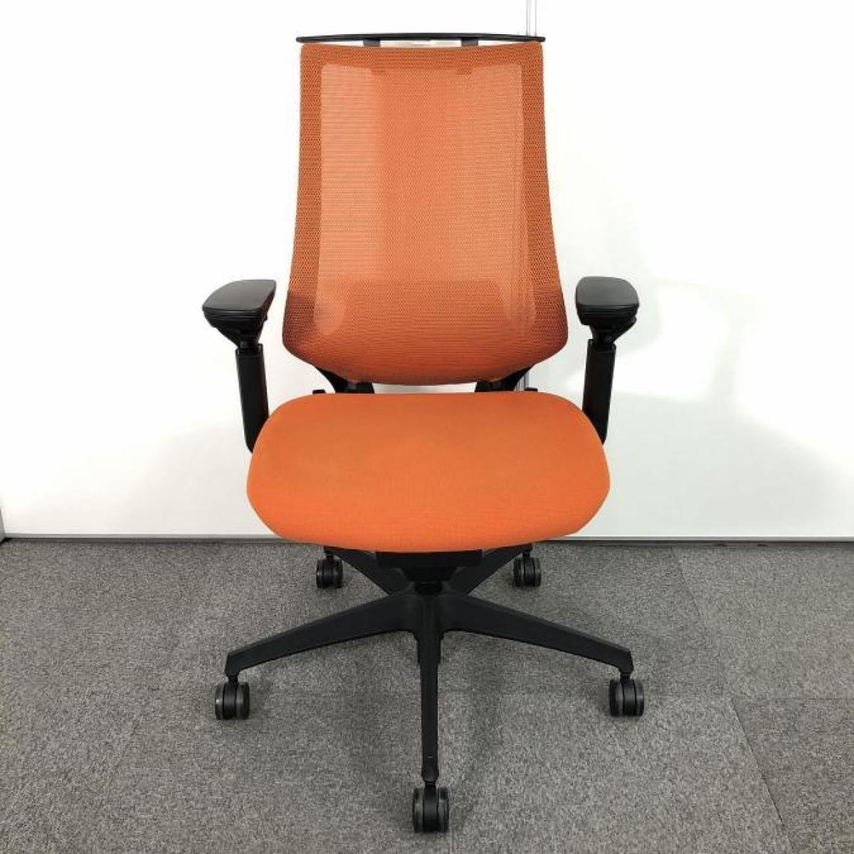 中古】デュオラ メッシュ CRS-G3000E6N コクヨ/KOKUYO 肘付ハイバック 