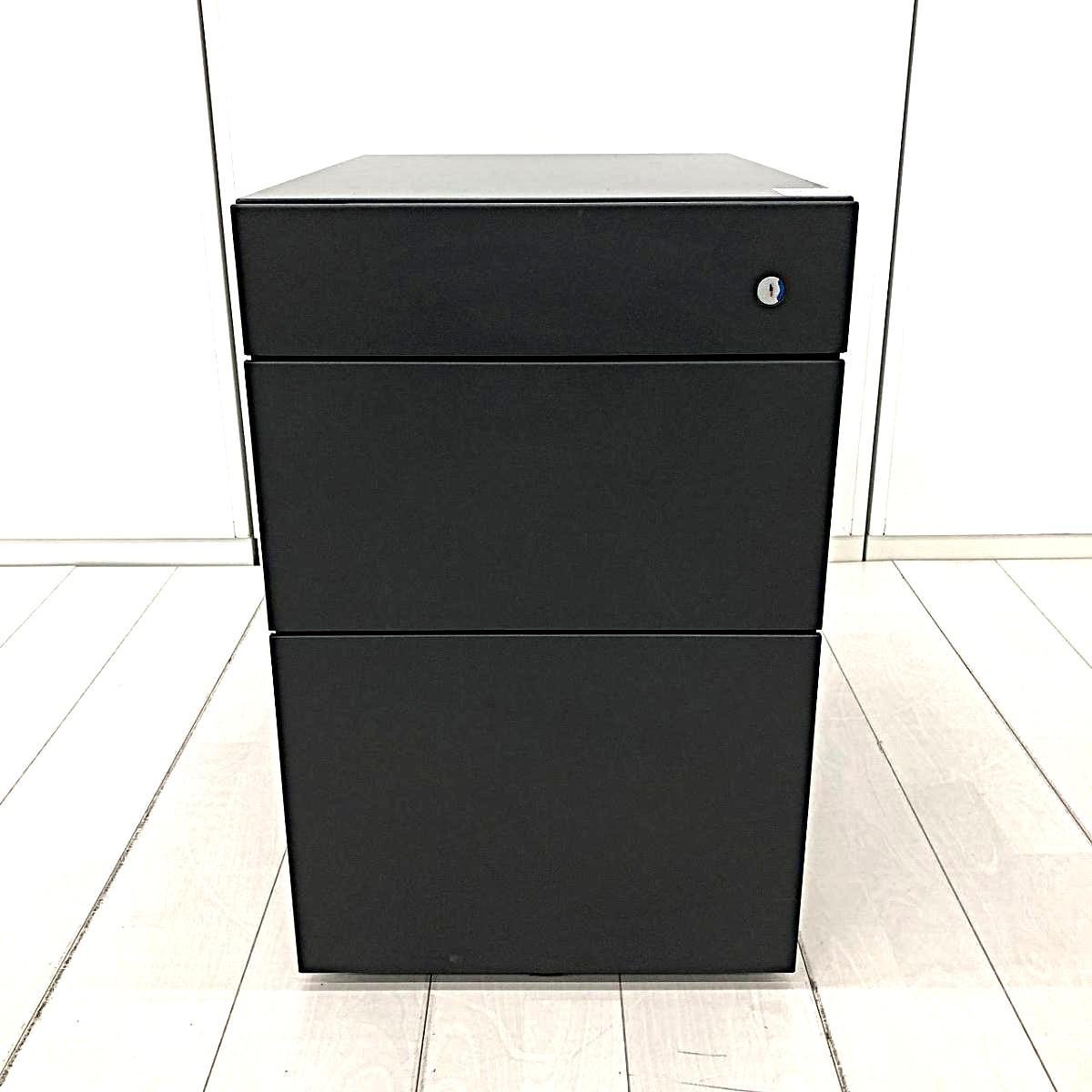 中古】インステート JM-046MAC-T1 イトーキ/ITOKI ワゴン3段 604670